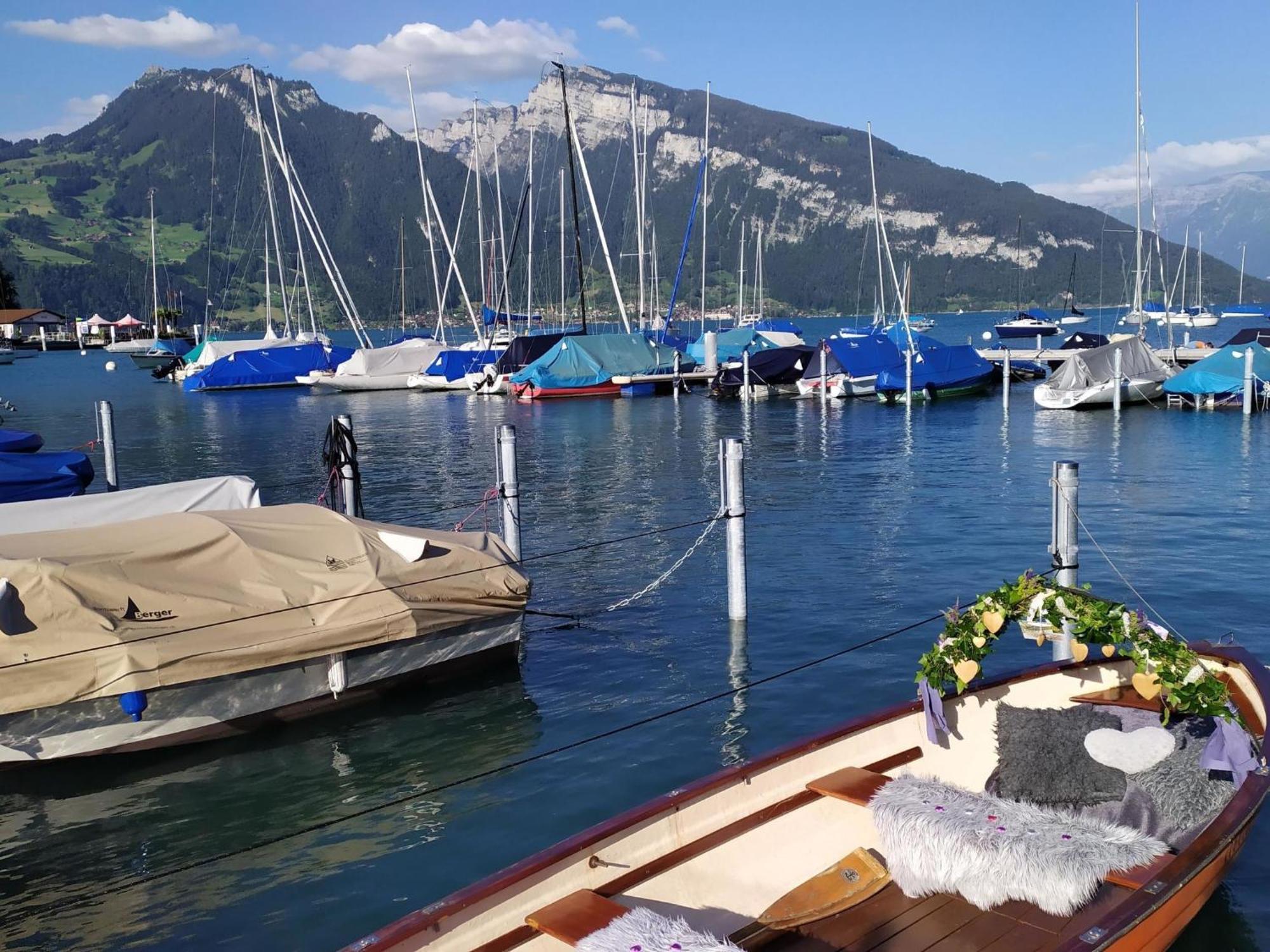 Apartment Buehlmann Spiez Exterior foto